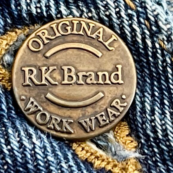 RK Brand Work Wear Denim Jeans Mens 46 x 30 : A-54 - Picture 5 of 13